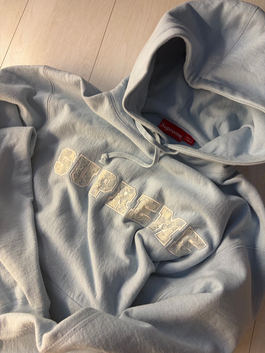 Supreme 슈프림 레이스 후드 s 상품이미지1