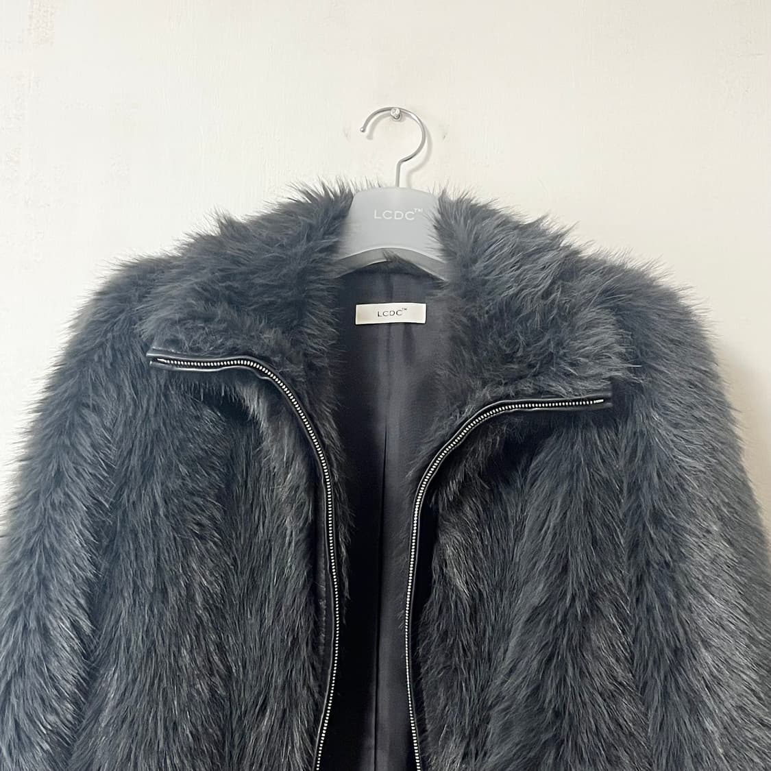 lcdc 엘씨디씨 퍼 집업 그레이 -새제품 상품이미지4