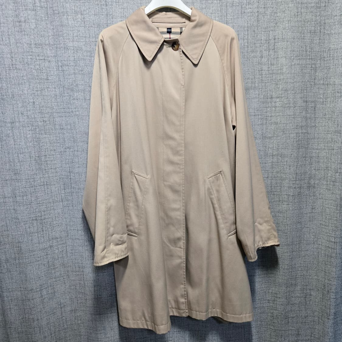 버버리런던 여성 베이지 코튼 트렌치코트 상품이미지1