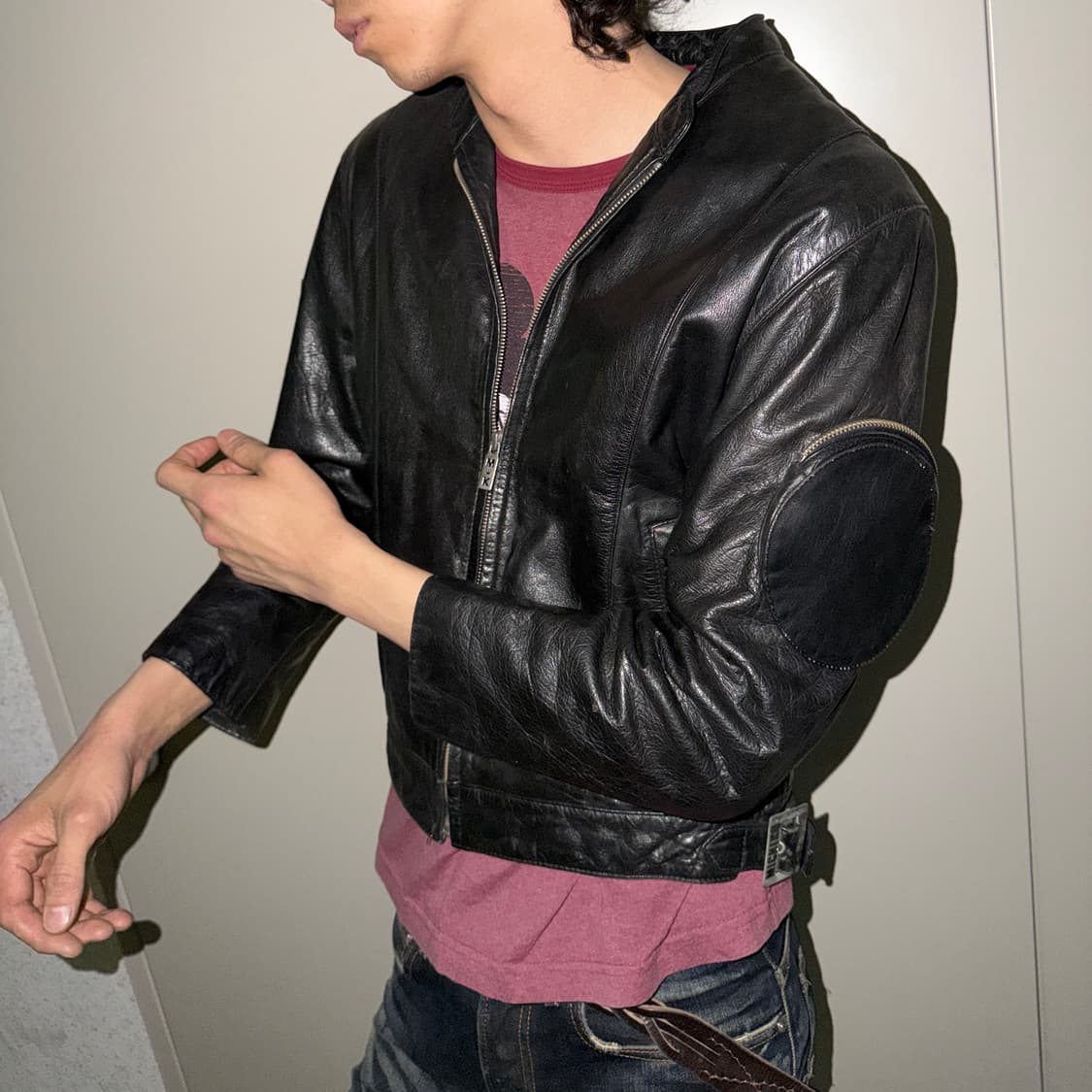 미치코  런던 레더 블루종 상품이미지2