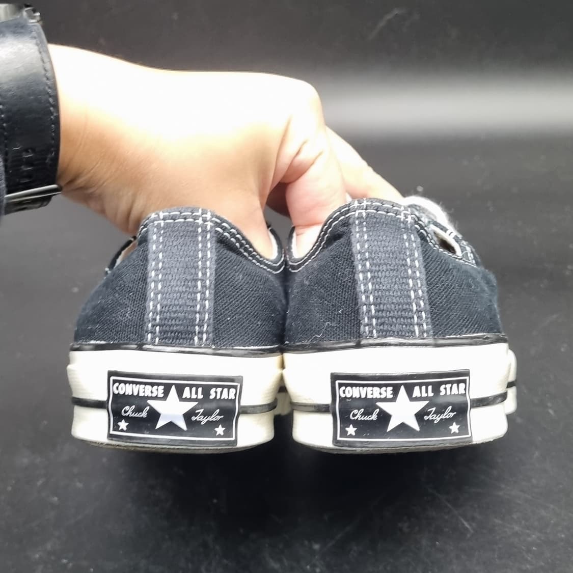 컨버스 척70 블랙 여성스니커즈 230 상품이미지4