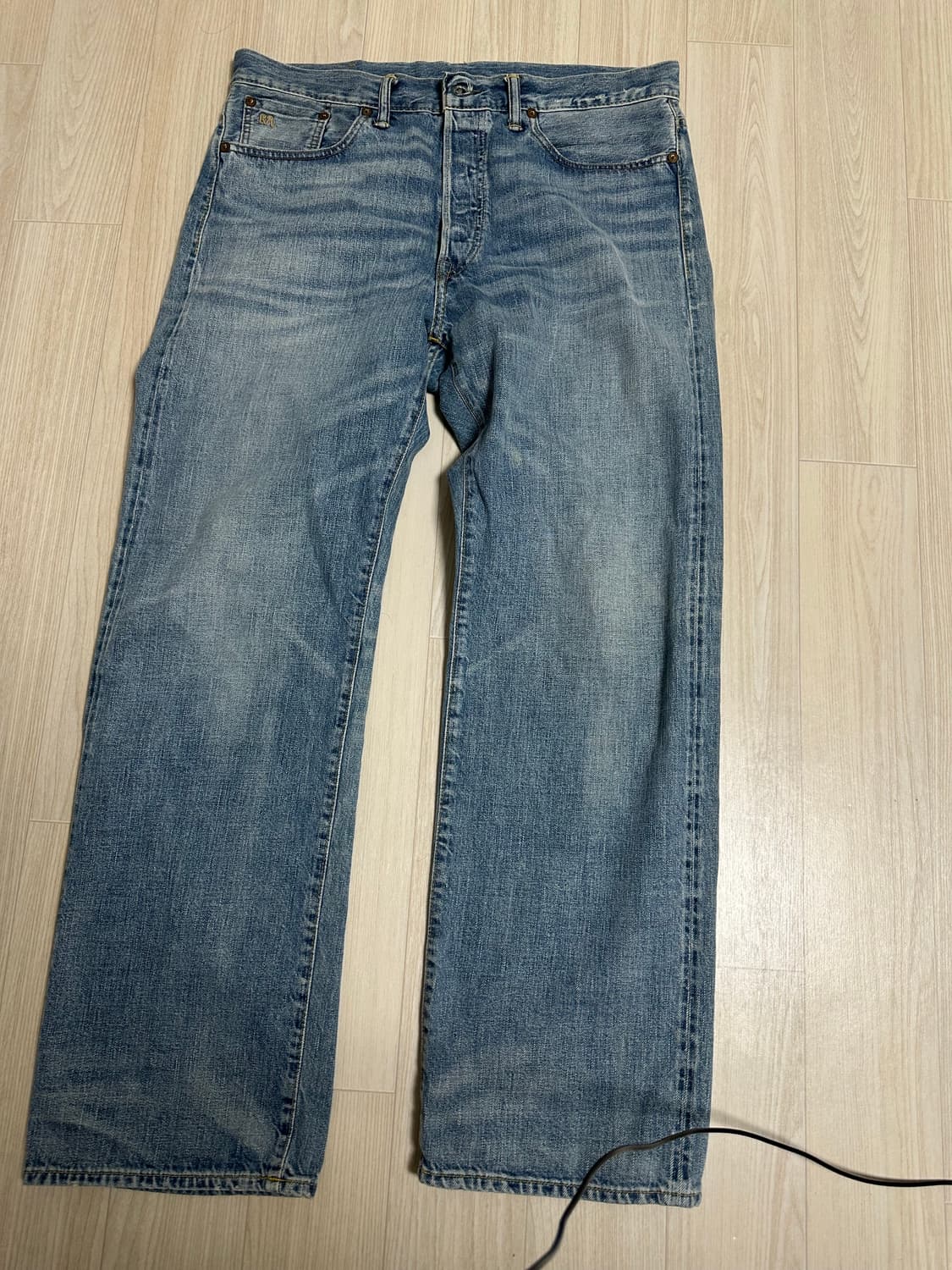 RRL 34x32 빈파포 데님 상품이미지1