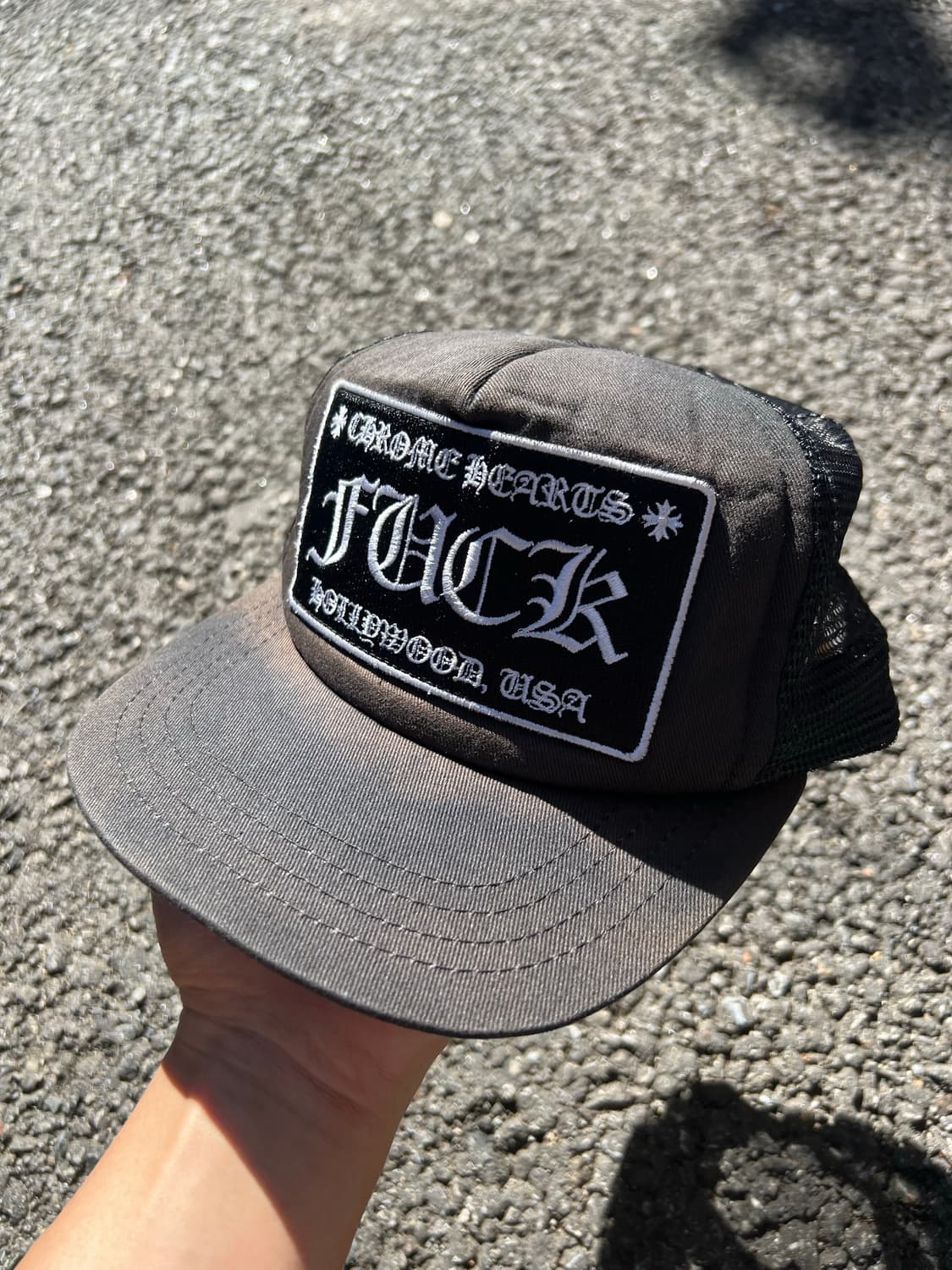 Chrome Hearts Fuck Trucker Hat 상품이미지1