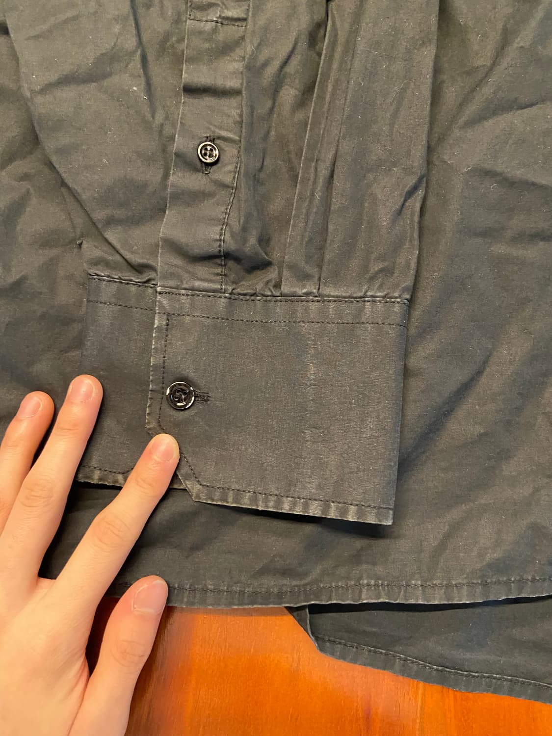 라프시몬스 17ss 로버트 메이플소프 오버셔츠 사이즈 46 상품이미지5