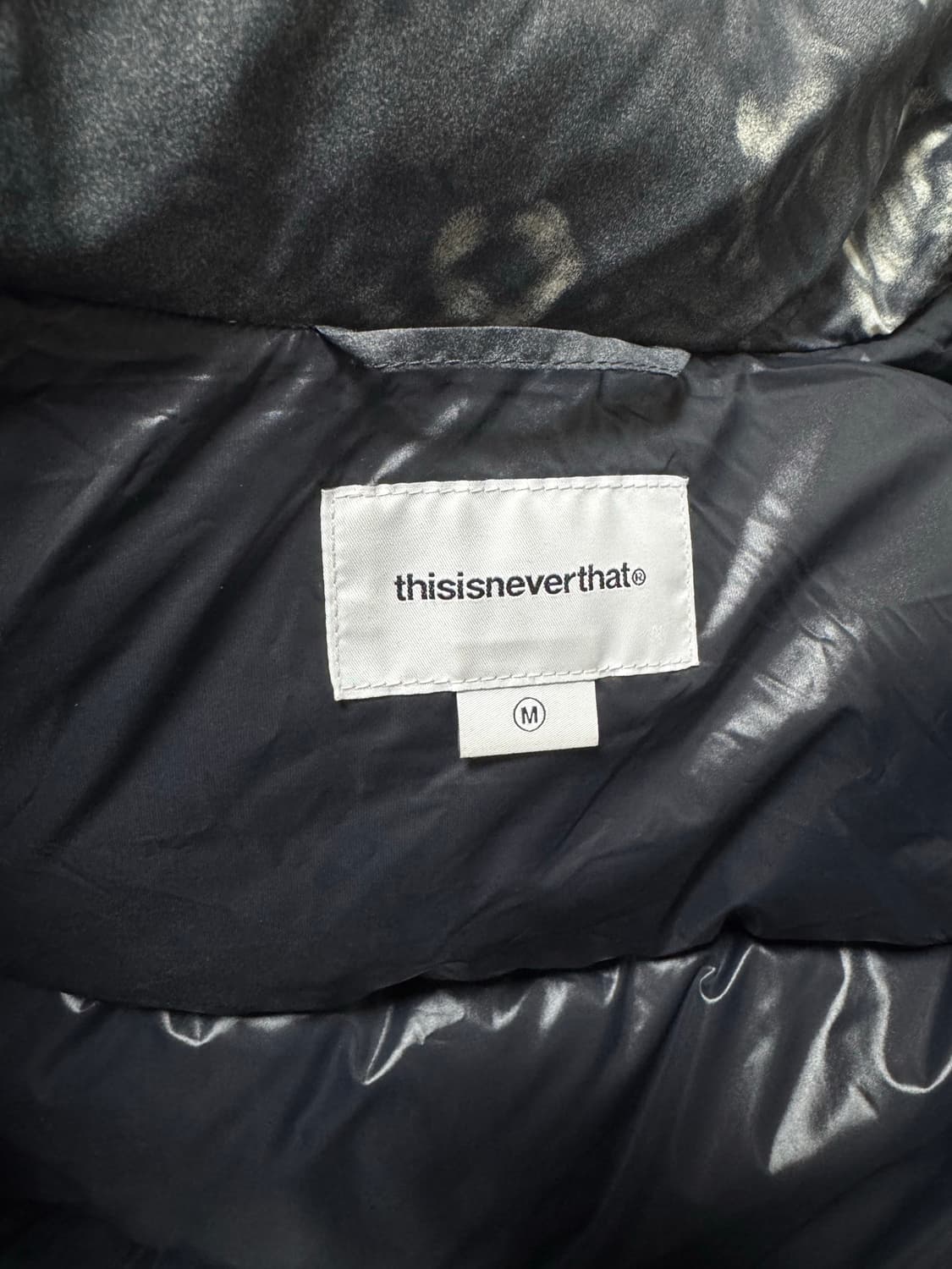 [M]디스이즈네버댓 플라워 퍼텍스 패딩 상품이미지5