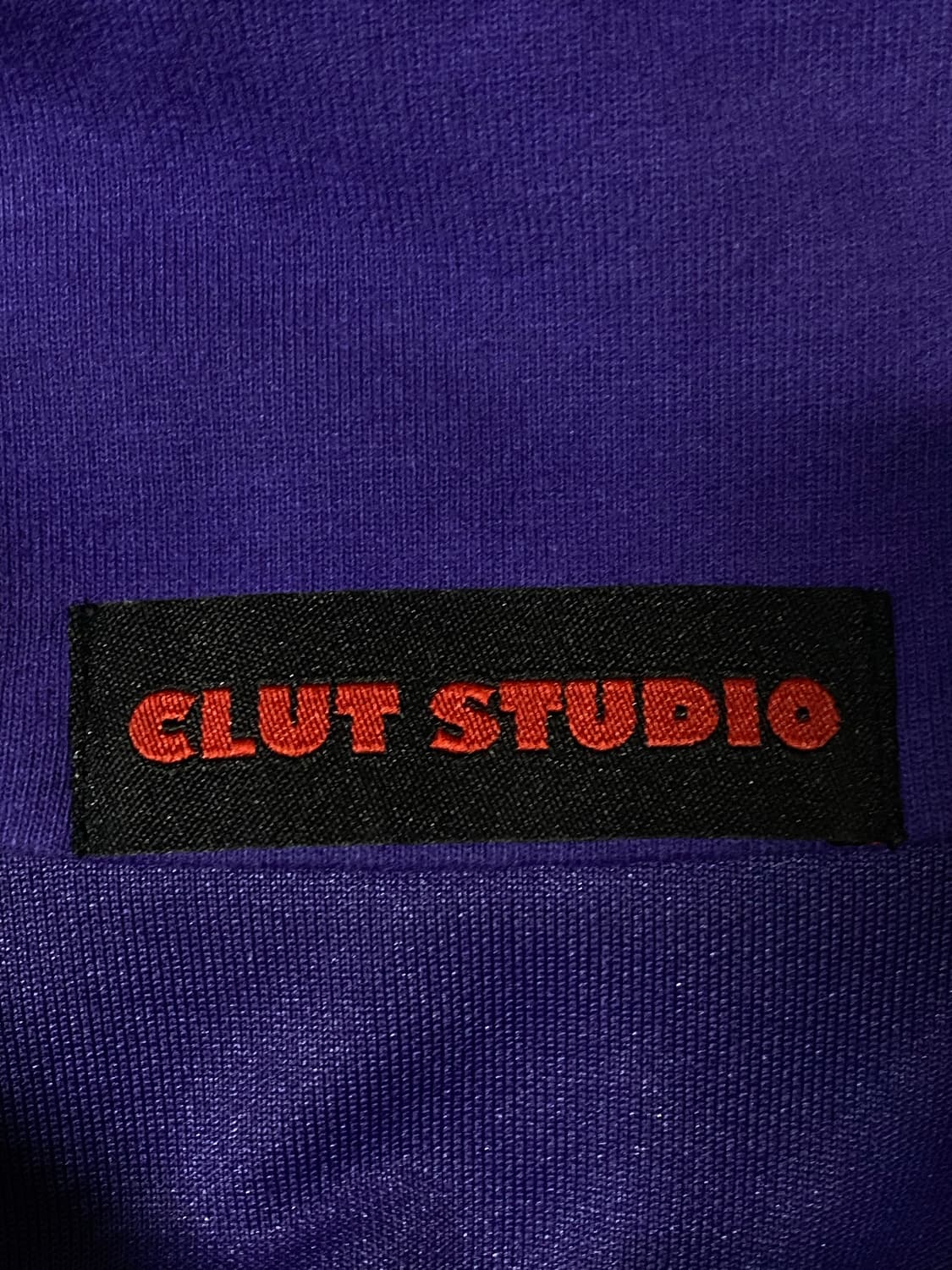 ClutStudio 클럿스튜디오 0 3 CT 로고 자켓 - 바이올렛 상품이미지5