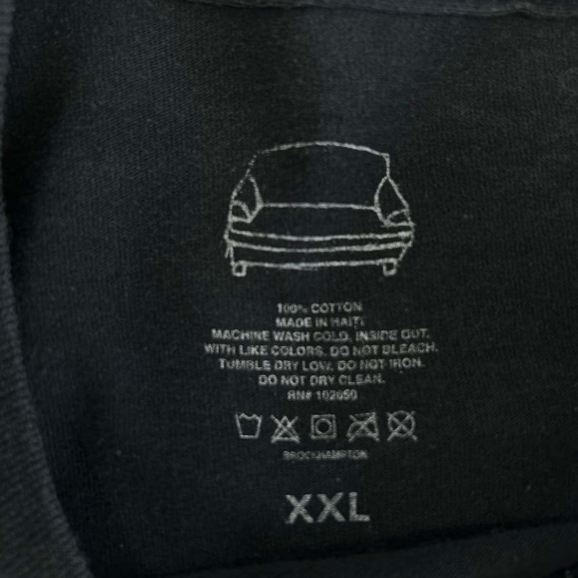 BROCKHAMPTON famliy 블랙 백포인트 롱슬리브 상품이미지7