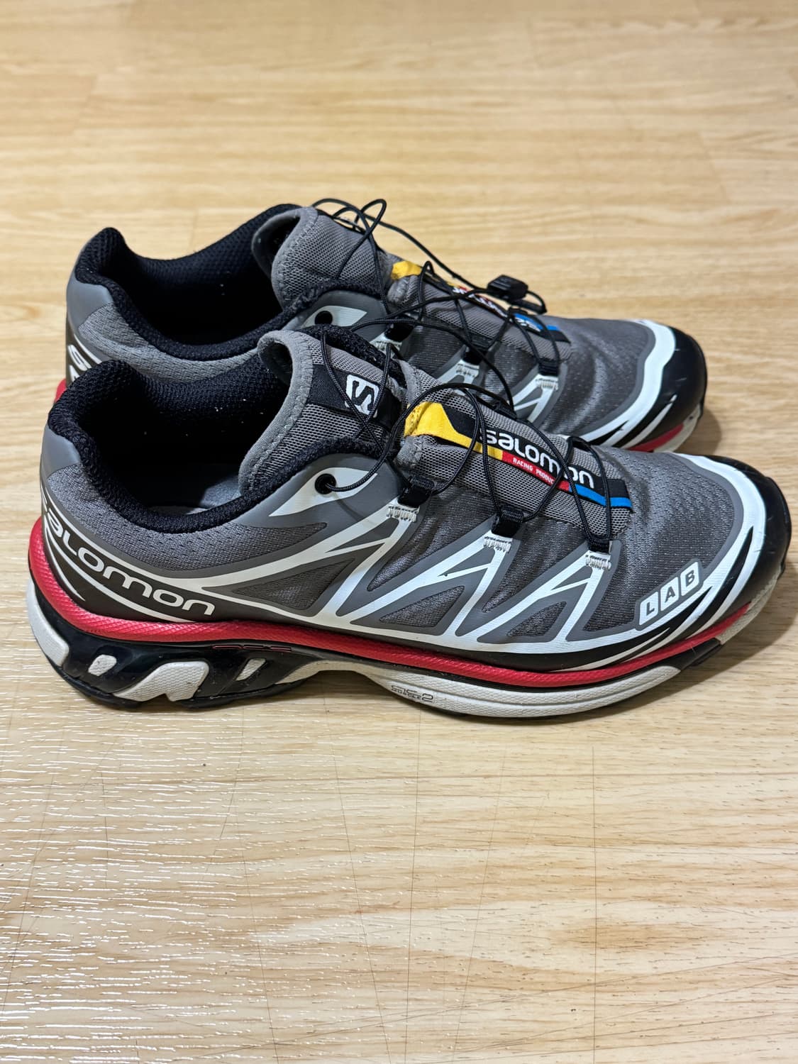 살로몬 XT-6 퓨터 블랙 오로라 레드 (260mm) 상품이미지5