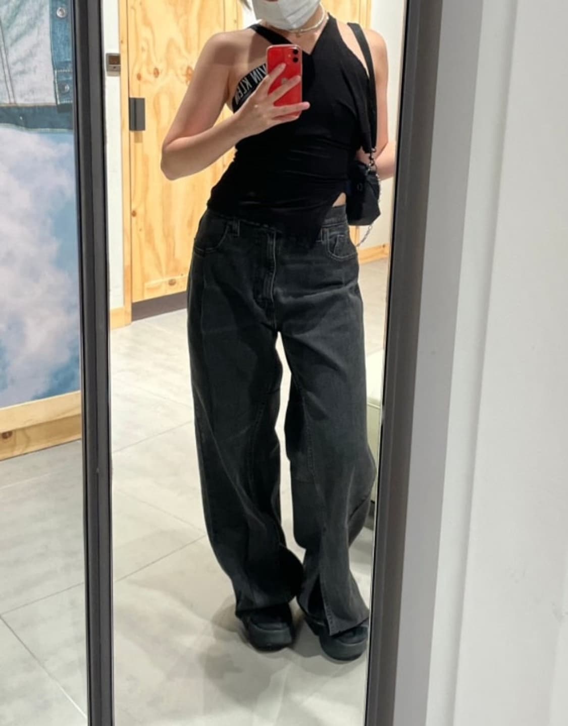 Levis 502 리워크 와이드 핏 데님  상품이미지6