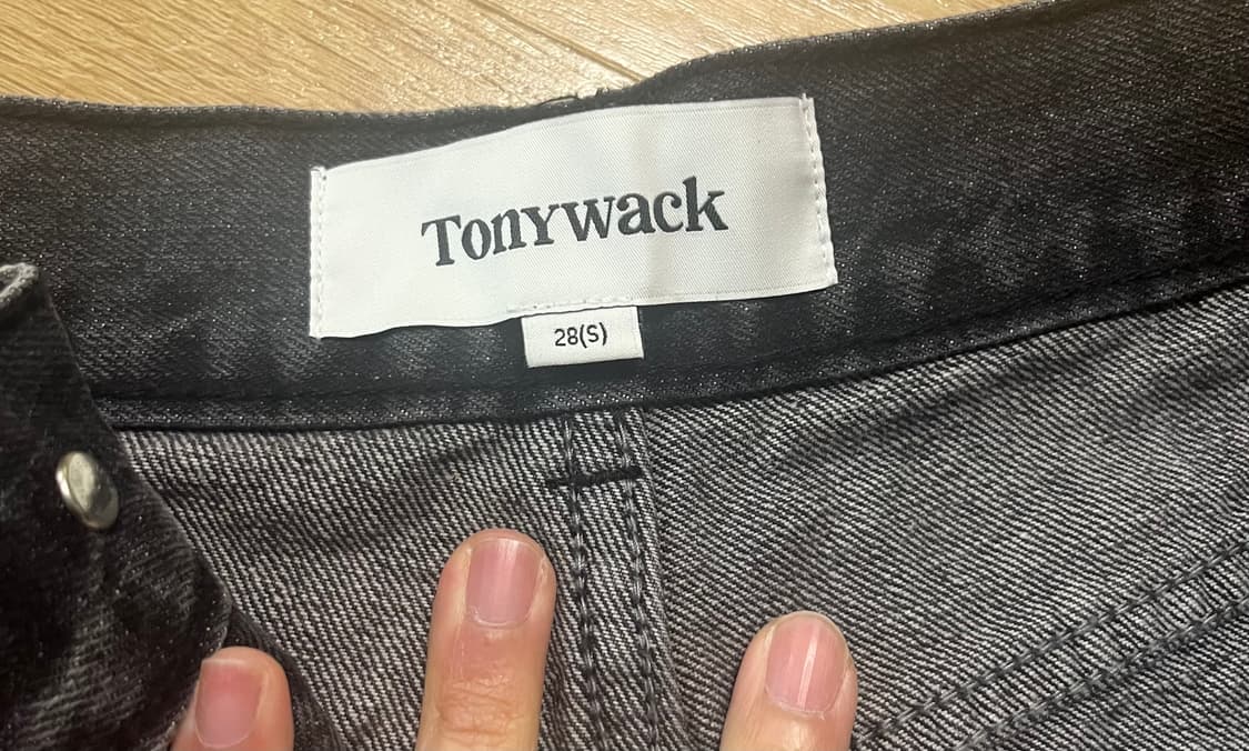 토니웩 루즈드 플레어 흑청 28 S 상품이미지4