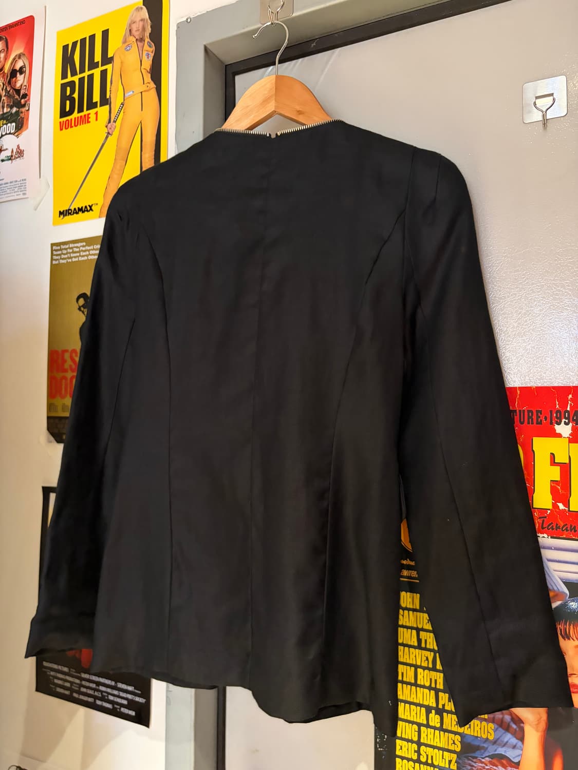 빈티지 지퍼 코팅자켓 상품이미지4