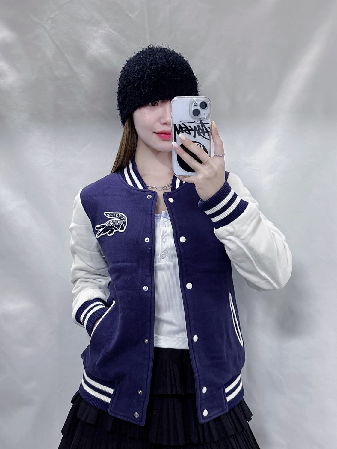 라코스테 코튼 빅로고 자켓  상품이미지2