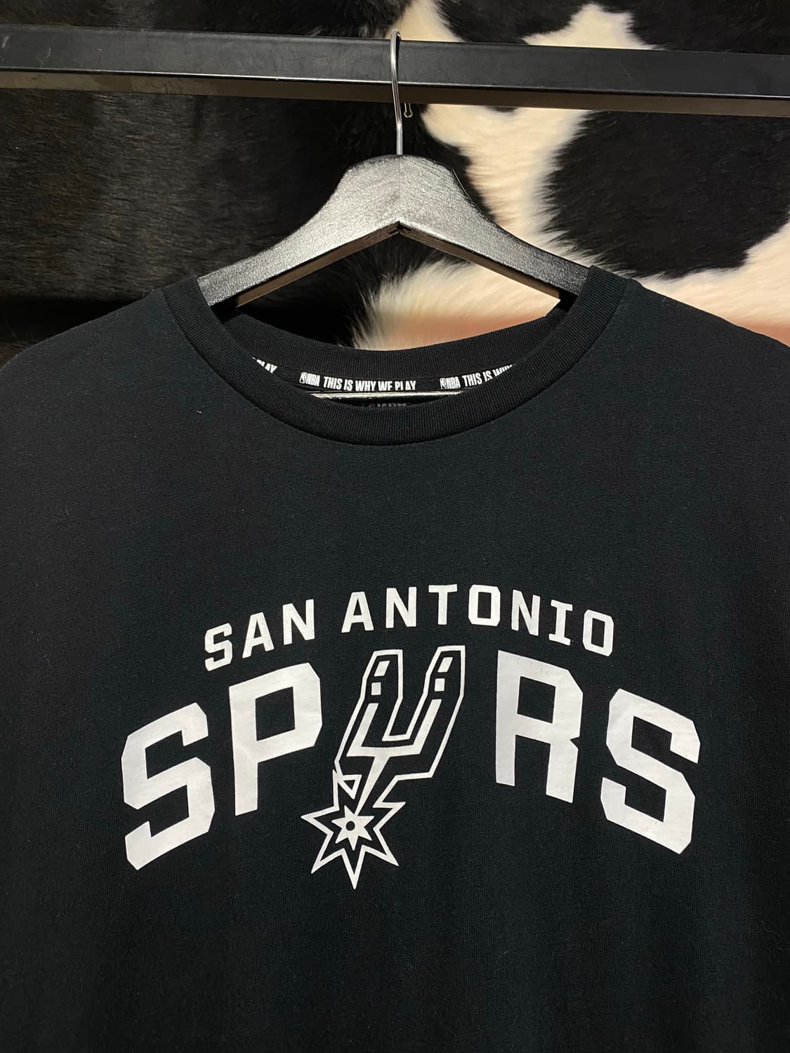 NBA 산안토니오 스퍼스 로고 반팔 티셔츠 상품이미지2