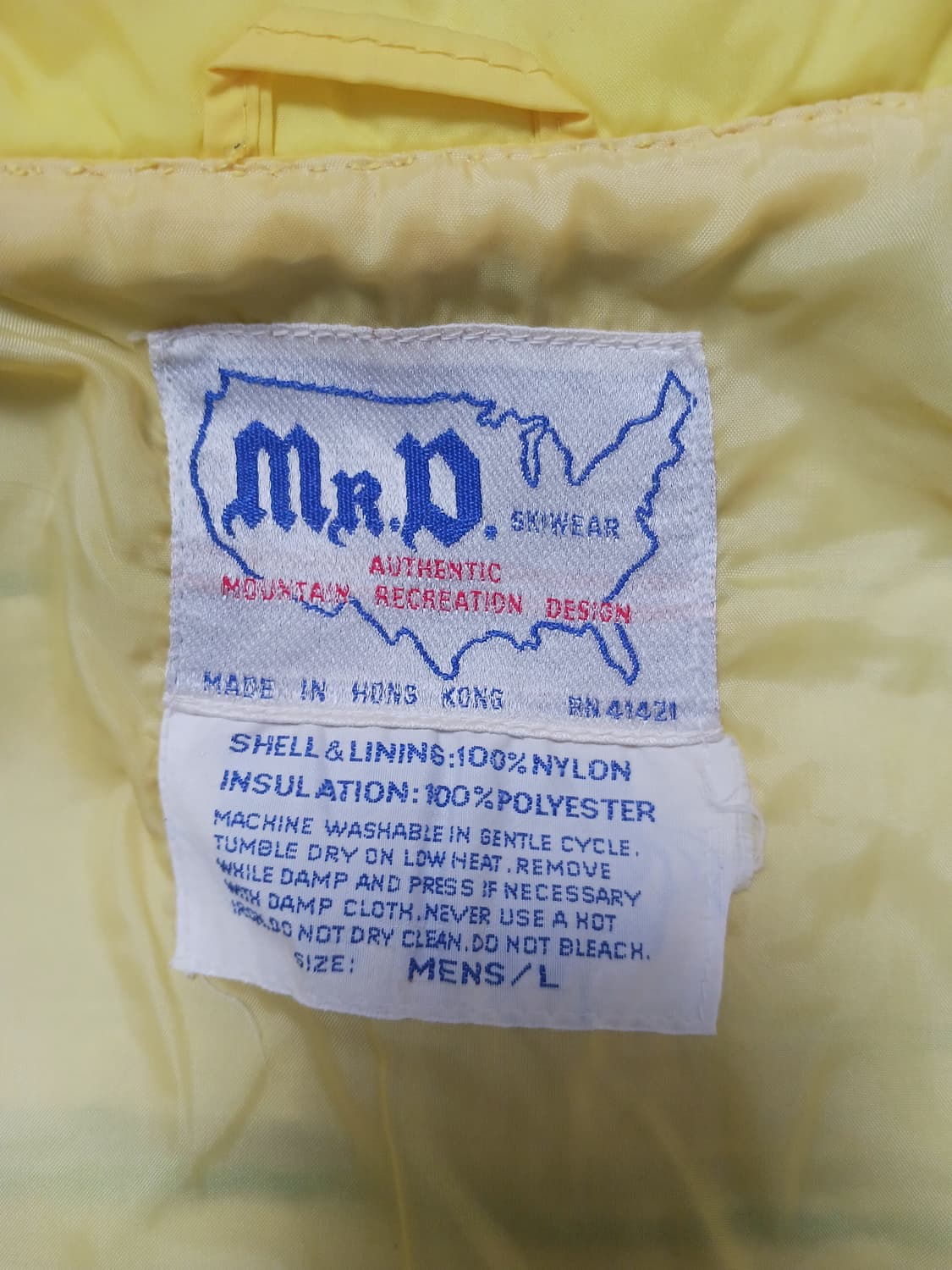 [L] Mr.D 스키 경량 패딩 크롭 자켓 상품이미지7