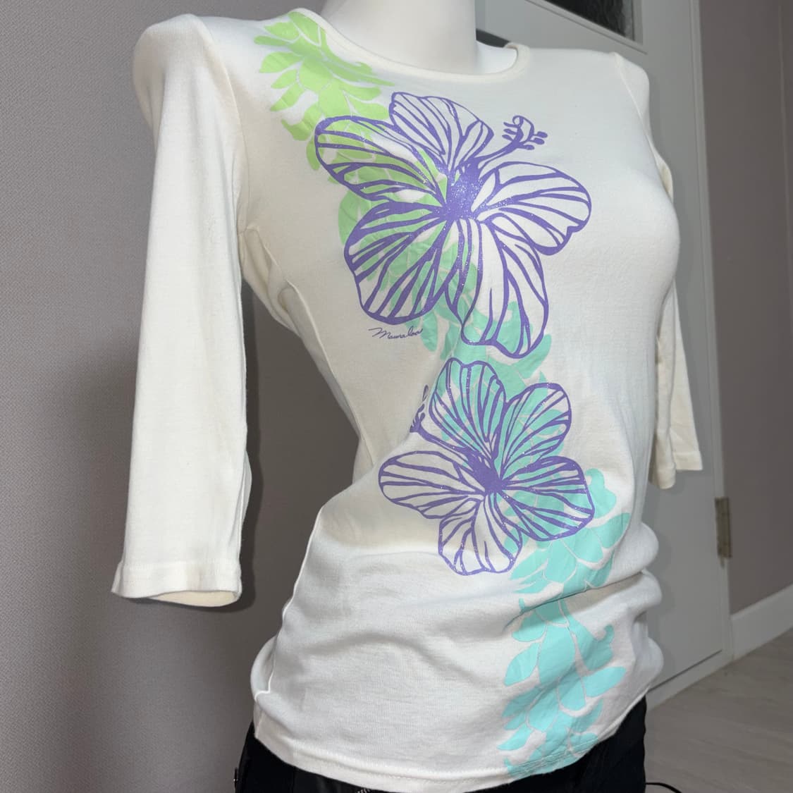 Oriental Butterfly Bloom Tee 상품이미지2
