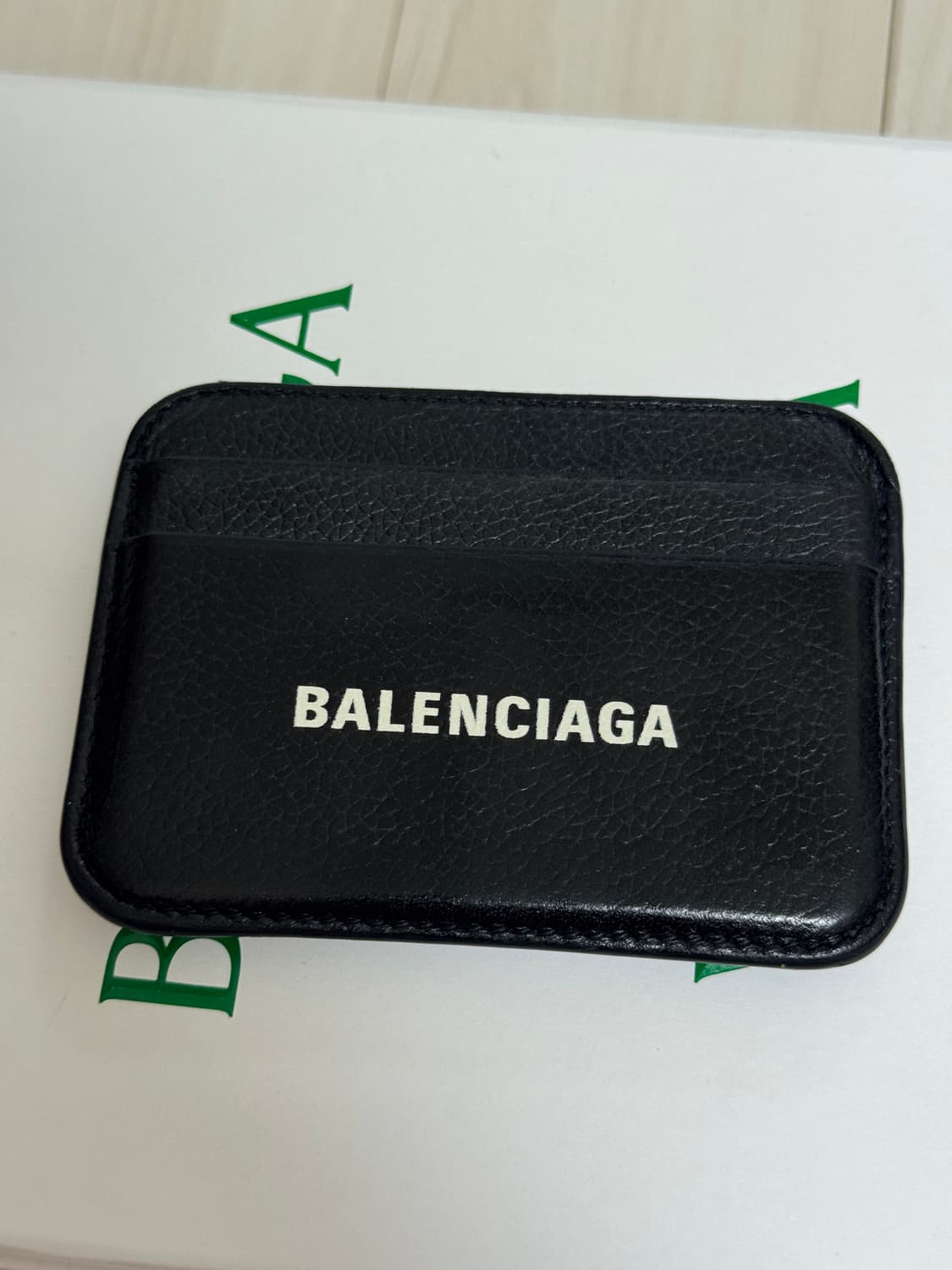 발렌시아가 카드지갑 팝니다(풀구성) 상품이미지1