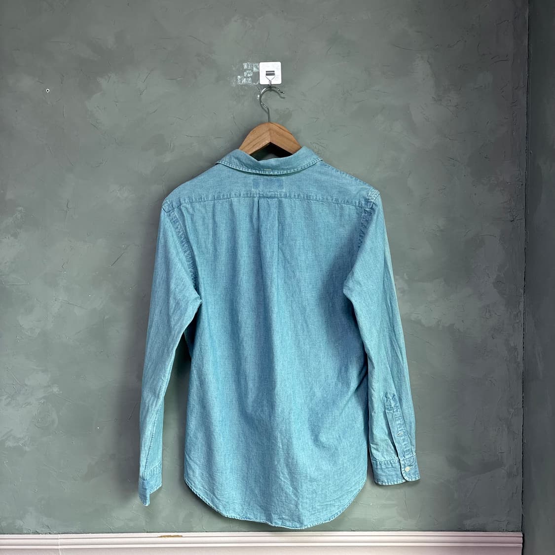 폴로 랄프로렌 데님 샴브레이 셔츠 상품이미지4