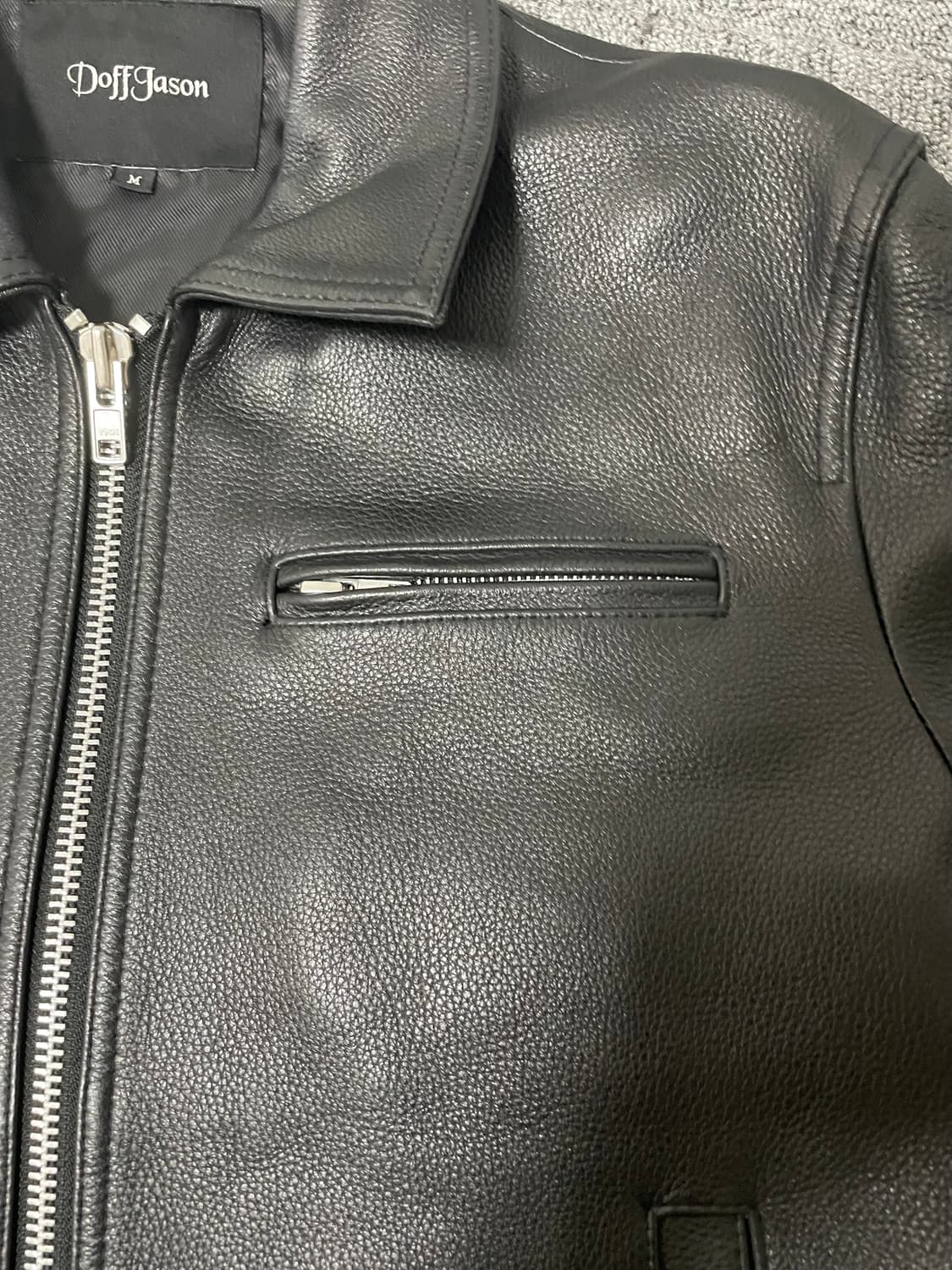 카우하이드 싱글라이더 자켓 상품이미지3