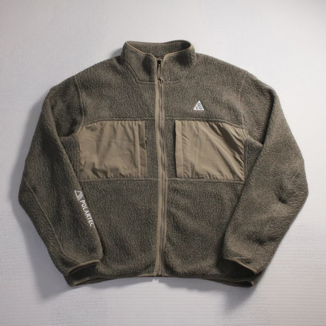 ACG 아크틱 울프 카키 후리스 집업 상품이미지1