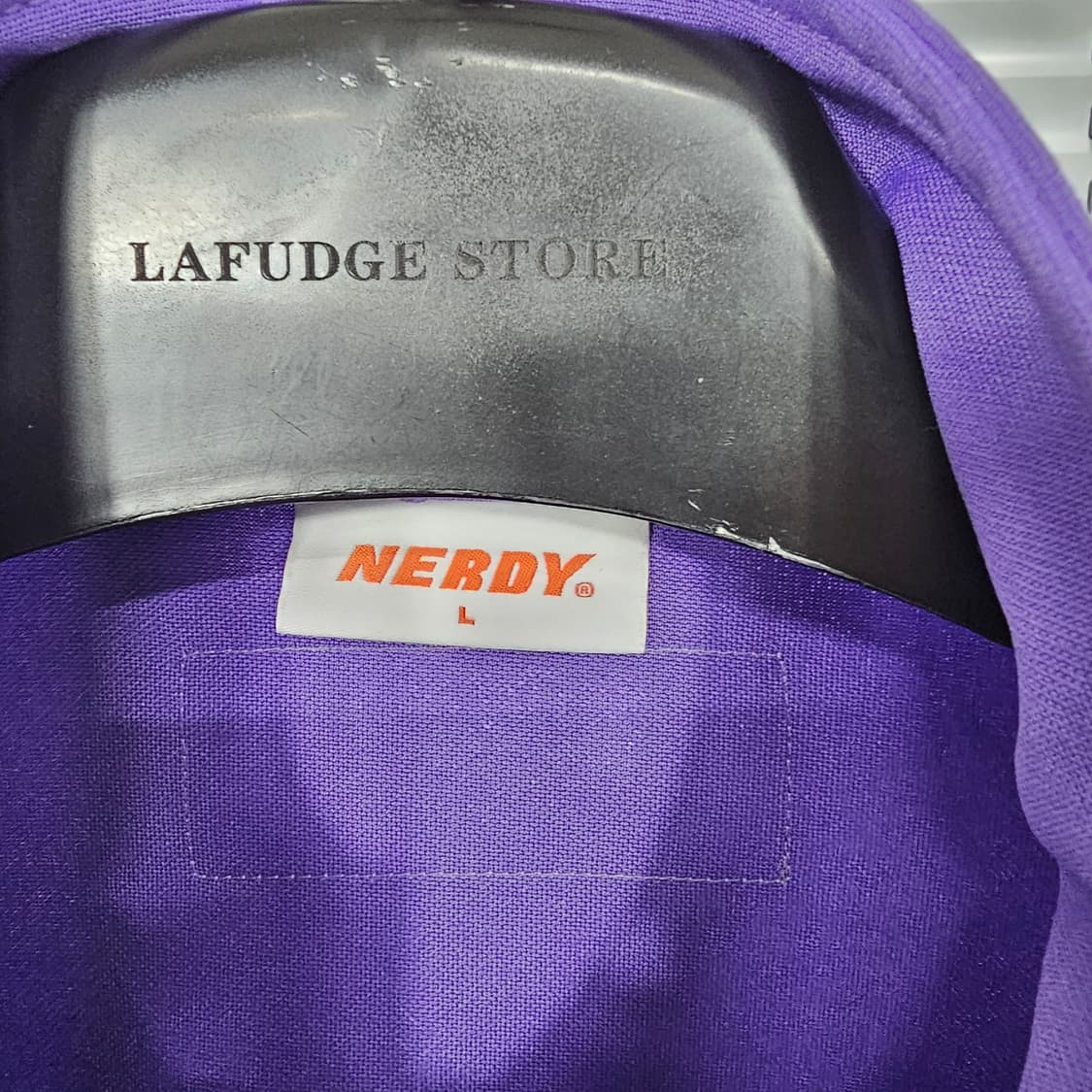 널디 퍼플 트랙탑 L  상품이미지3