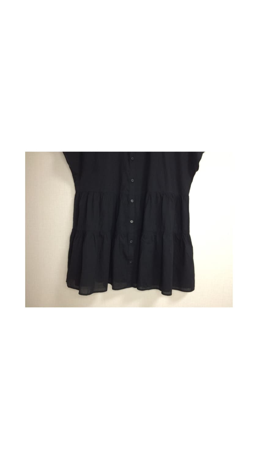 빈티지 블랙 캉캉 튜닉 원피스 상품이미지3