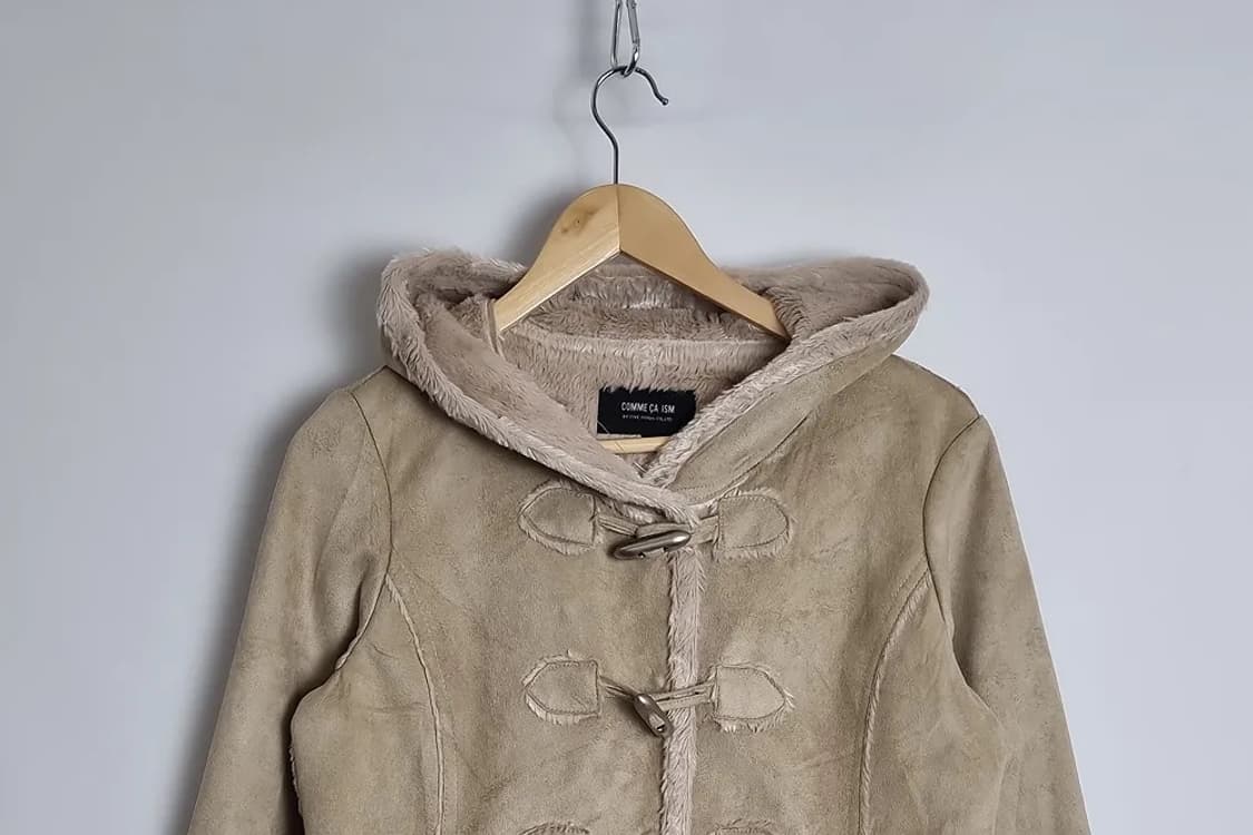 꼼사이즘 후드 더플 무스탕  상품이미지3