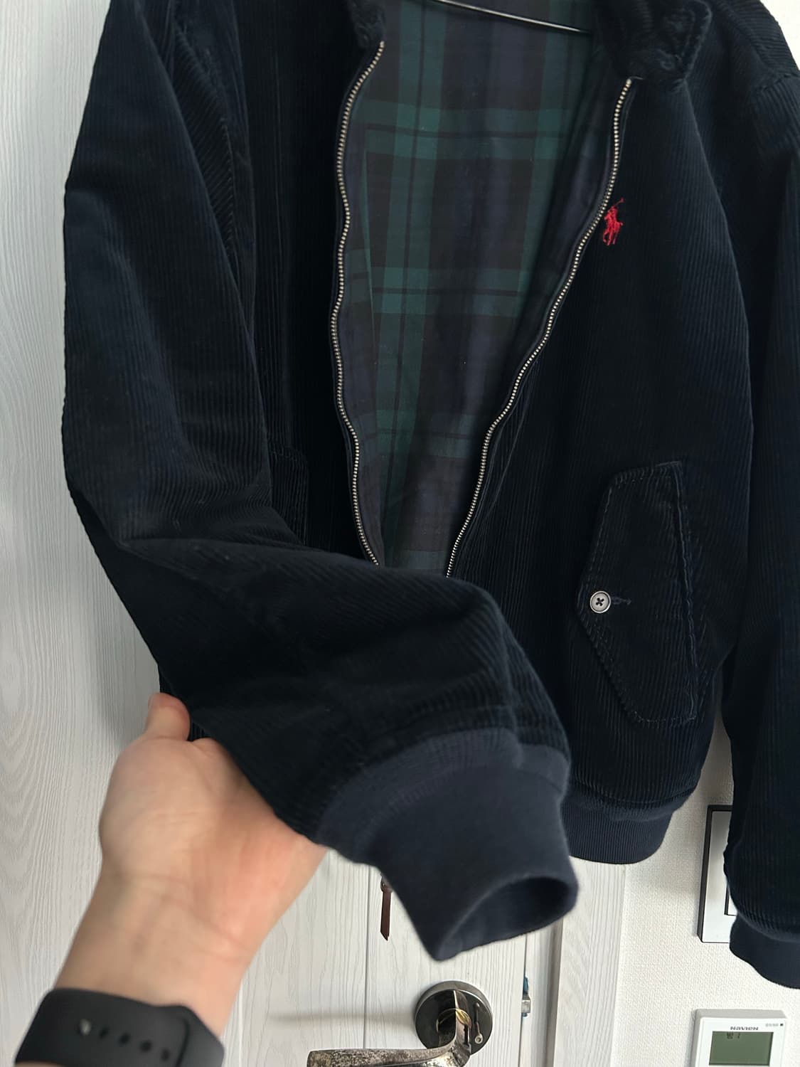 폴로 코듀로이 바라쿠다 바라쿠타 자켓 네이비 M 상품이미지7