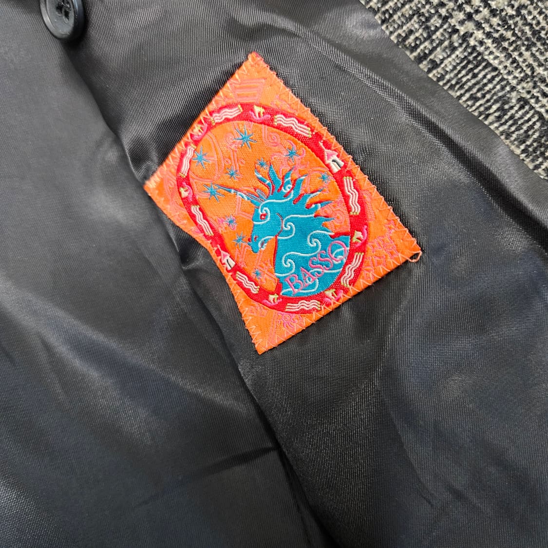 바쏘 울 블레이저 자켓 남자100 상품이미지8