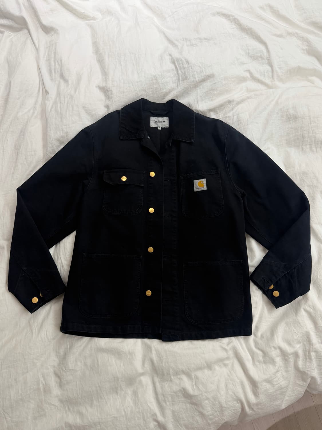 칼하트 WIP 미시간 코트 자켓 블랙 판매 상품이미지1