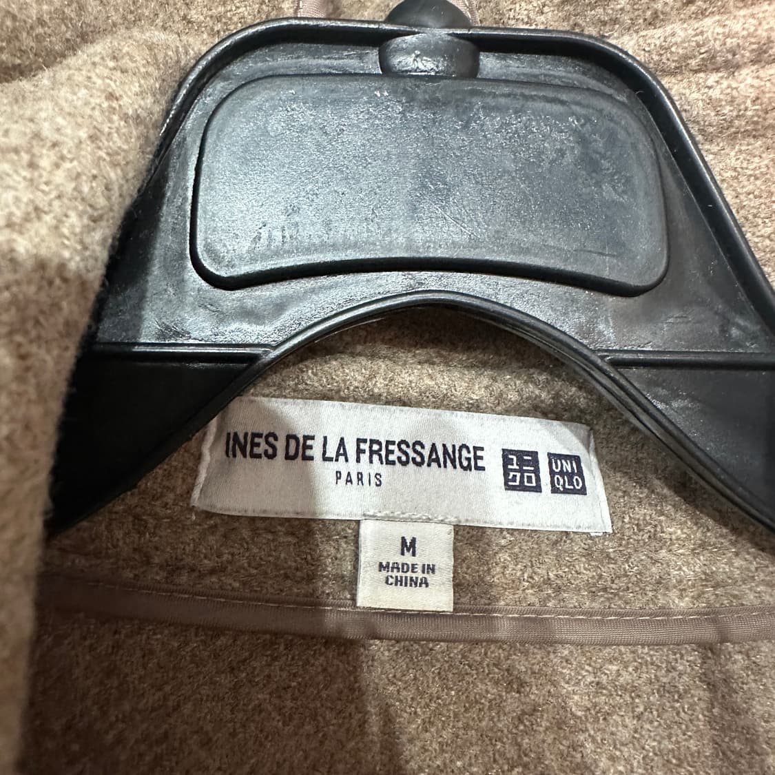 유니클로 이네스데라프레상쥬 더플 떡볶이코트 여성M 상품이미지3