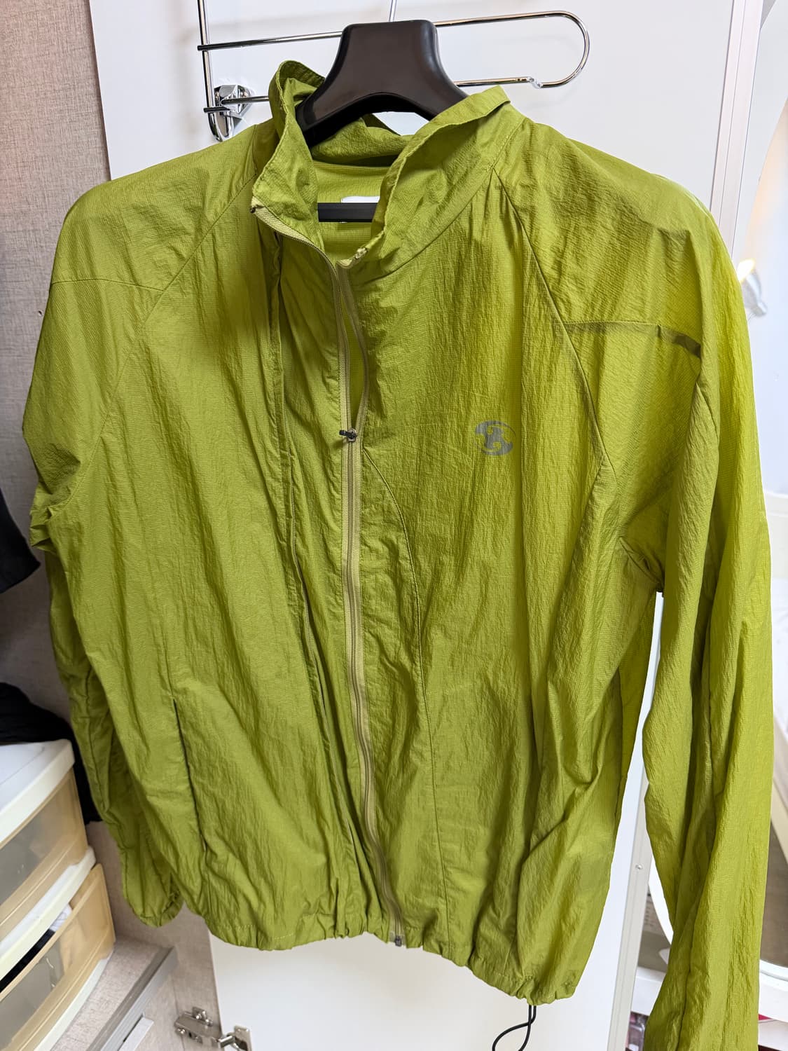 산산기어 라이트 자켓 그린 - 22SS 상품이미지2