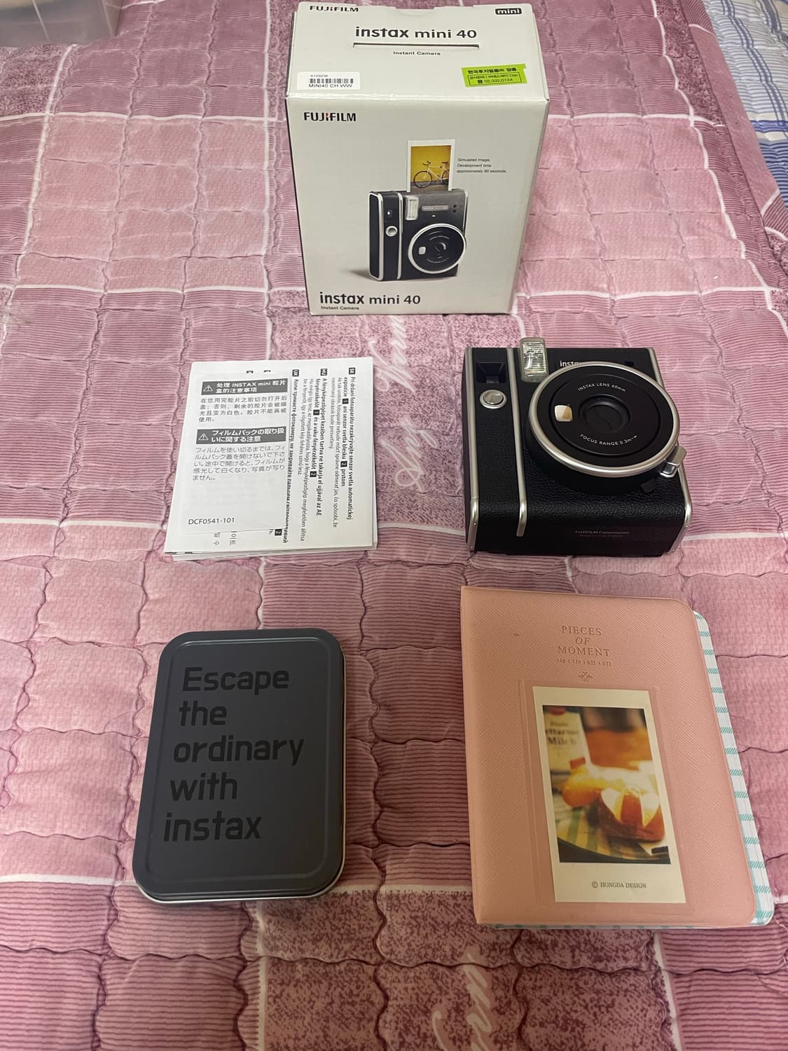 인스탁스 미니40 블랙 상품이미지2