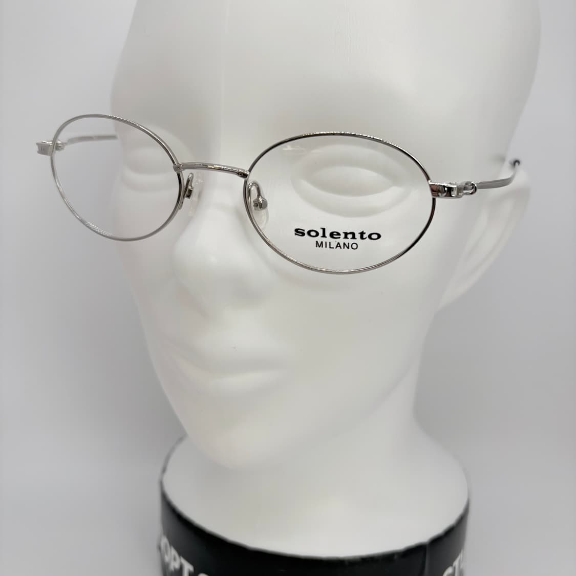 SOLENTO 실버 오벌 빈티지 안경 상품이미지5