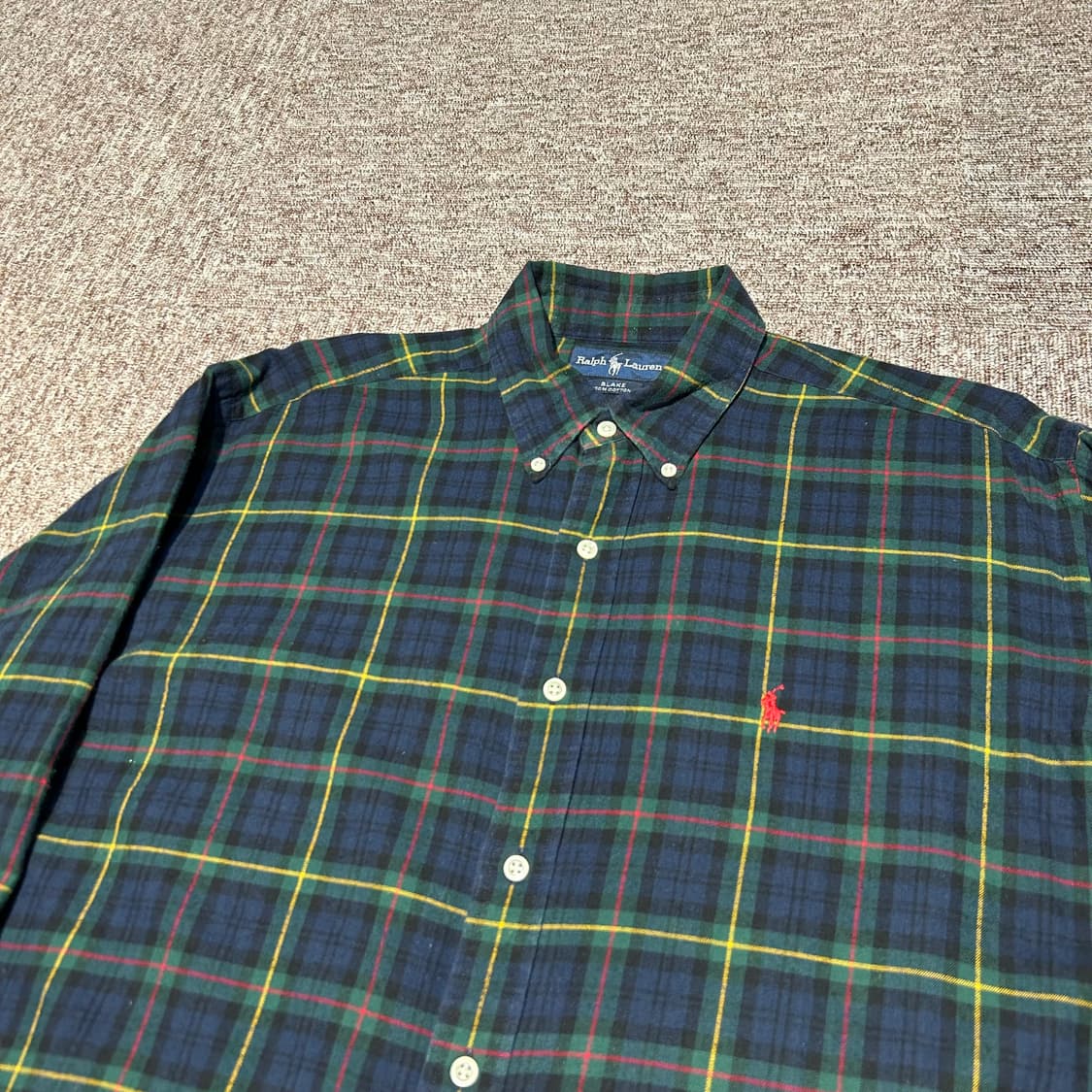 L) 폴로 랄프로렌 클래식 플란넬 체크 셔츠 상품이미지5