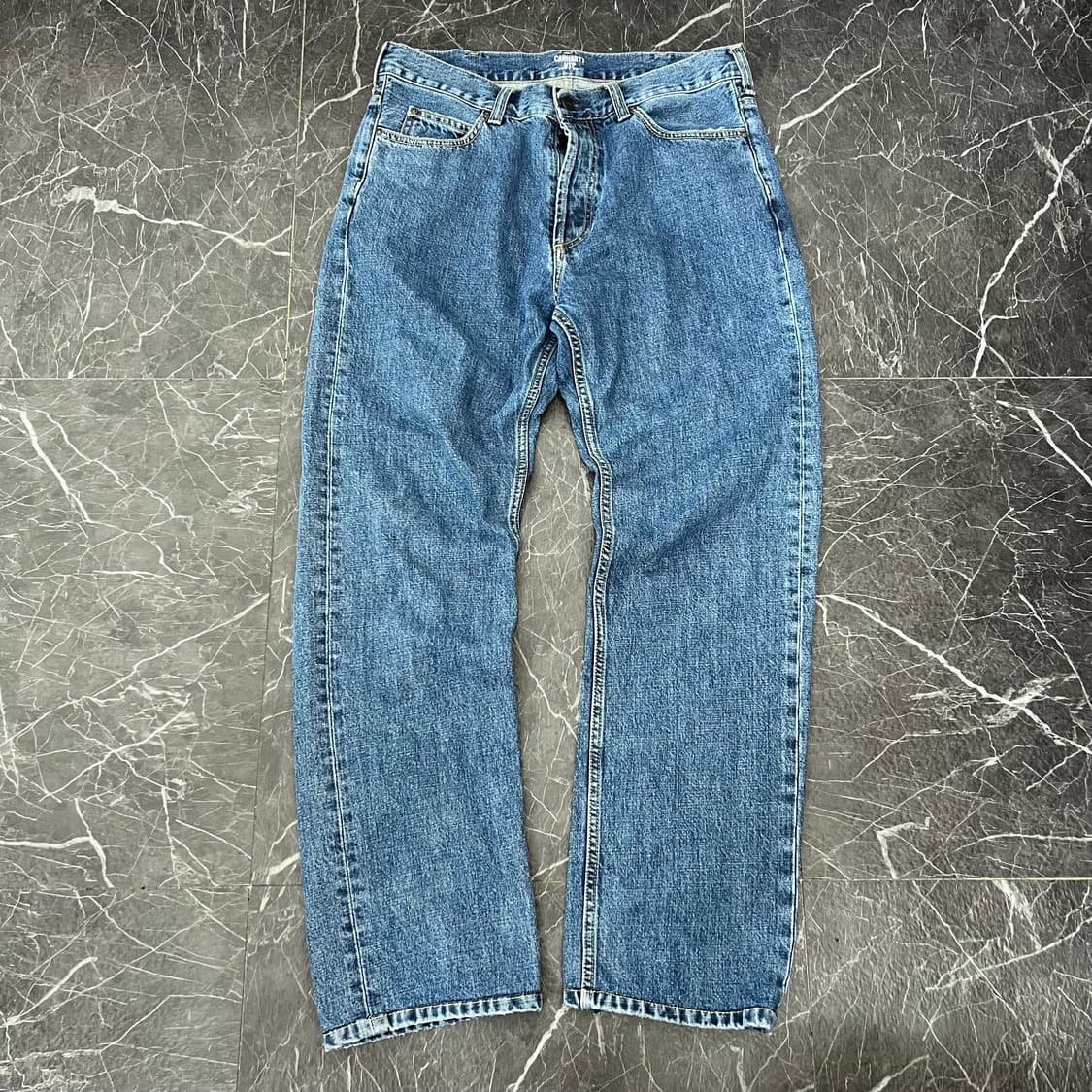 칼하트 WIP 말로우 워크 데님 팬츠 상품이미지4