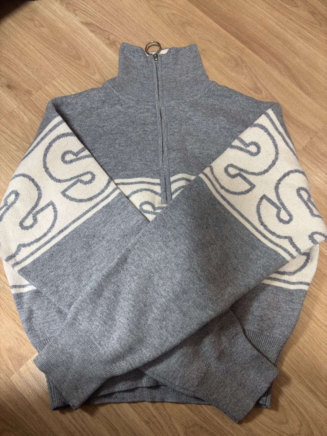 산드로 로고 집업 + 봄버 가디건 자켓 sandro 상품이미지2