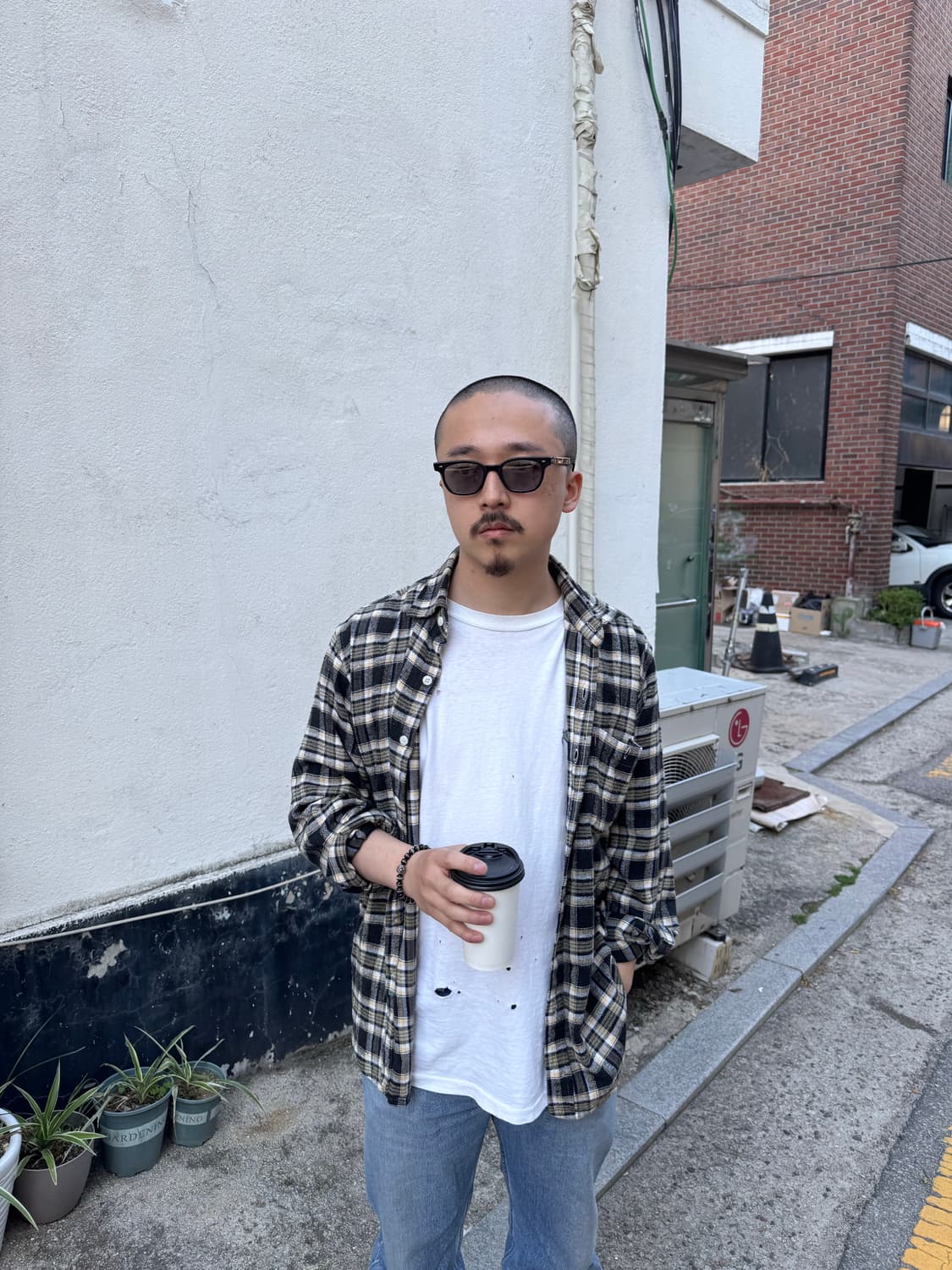 빈티지 블랙 포인트 팔찌 상품이미지3