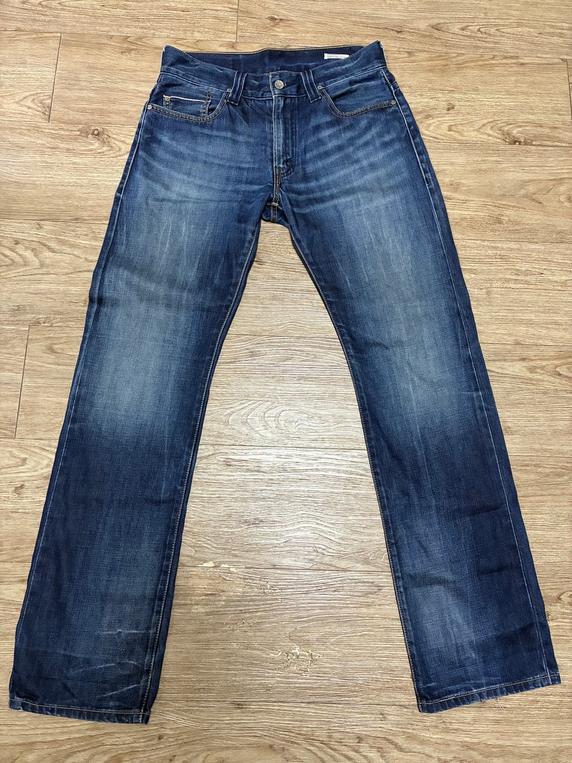 리바이스 프리미엄 셀비지 데님 중청 W32 L34 상품이미지1