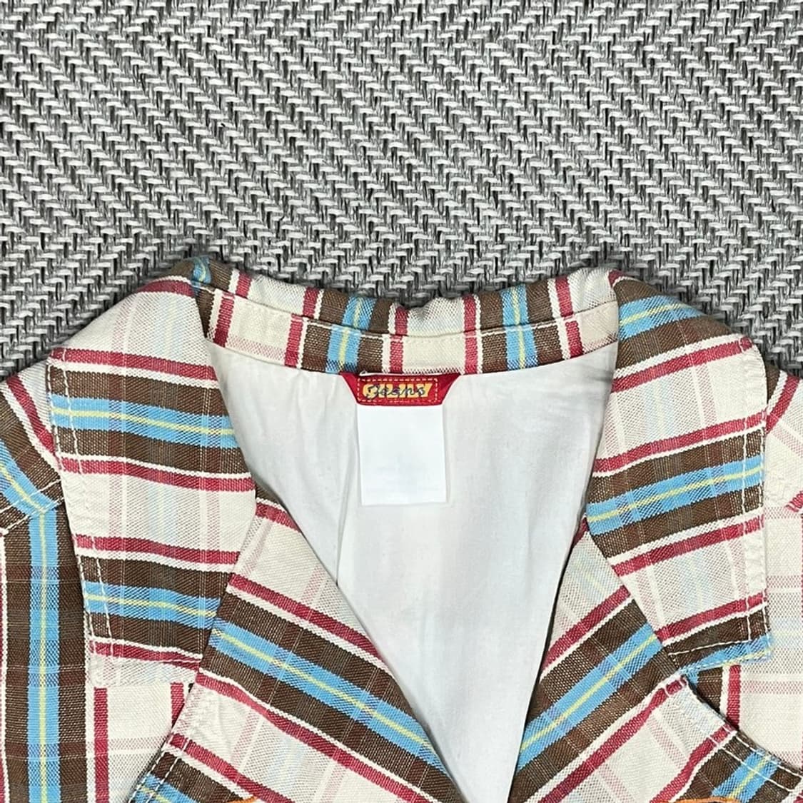 오일릴리 스트라이프 더블 버튼 자켓 v0110 상품이미지7