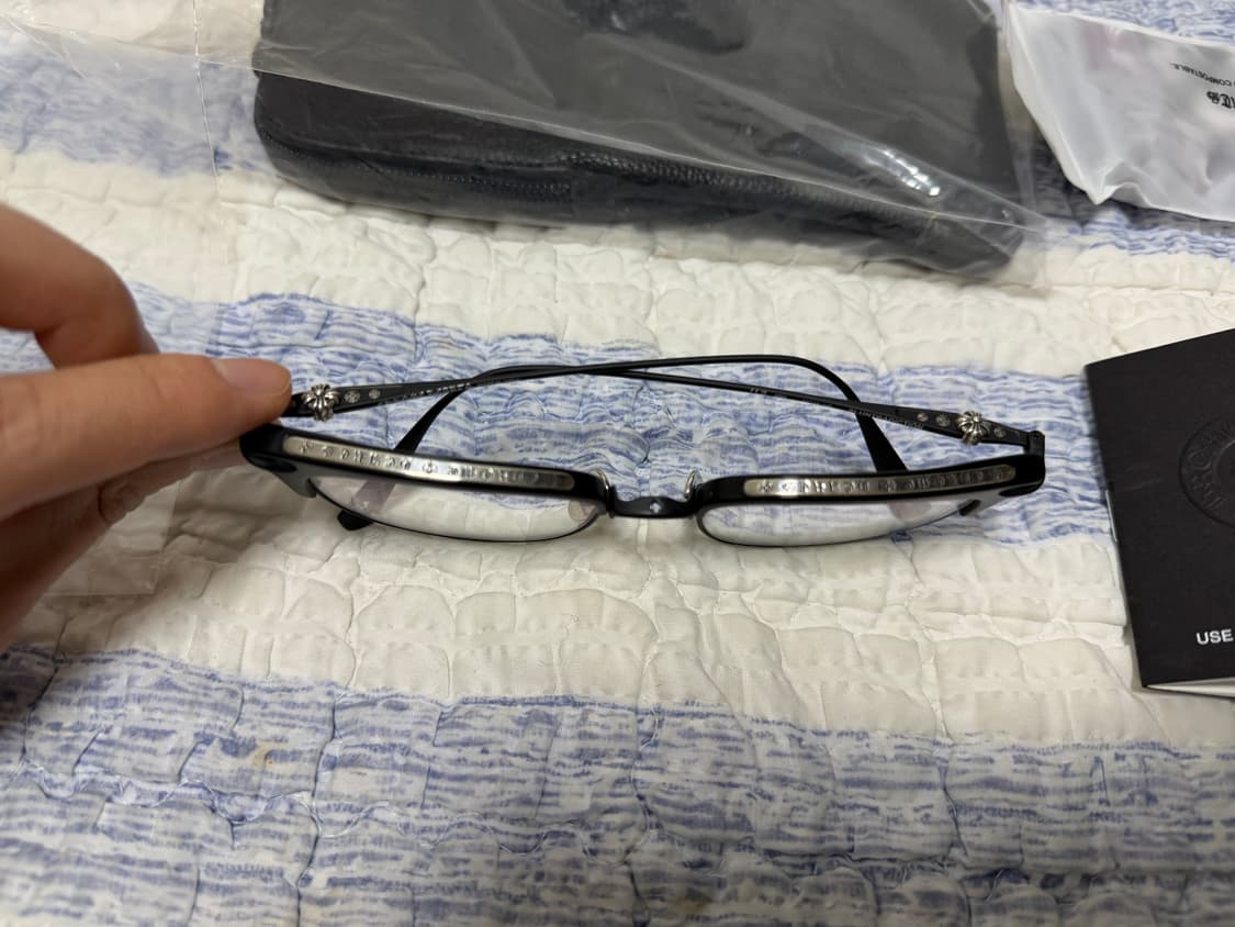 크롬하츠 슬런트레딕션 52사이즈 매트블랙 새상품 판매합니다 상품이미지2