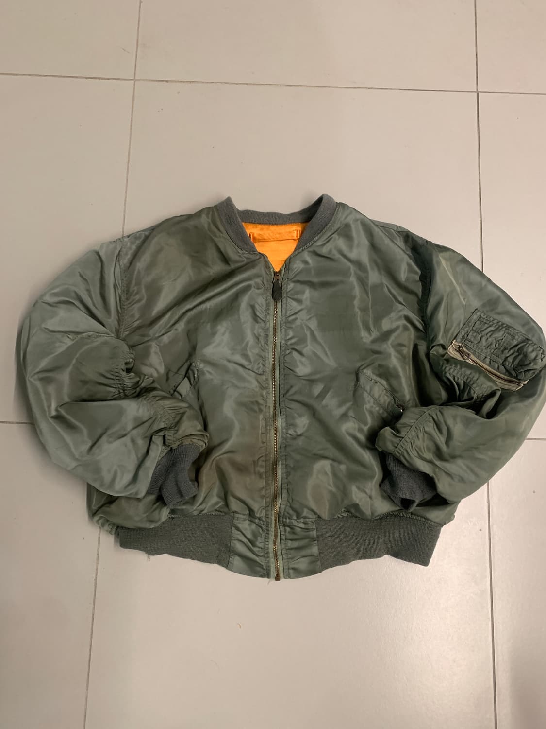 RARE) 60s L-2B 자켓 XL 상품이미지2