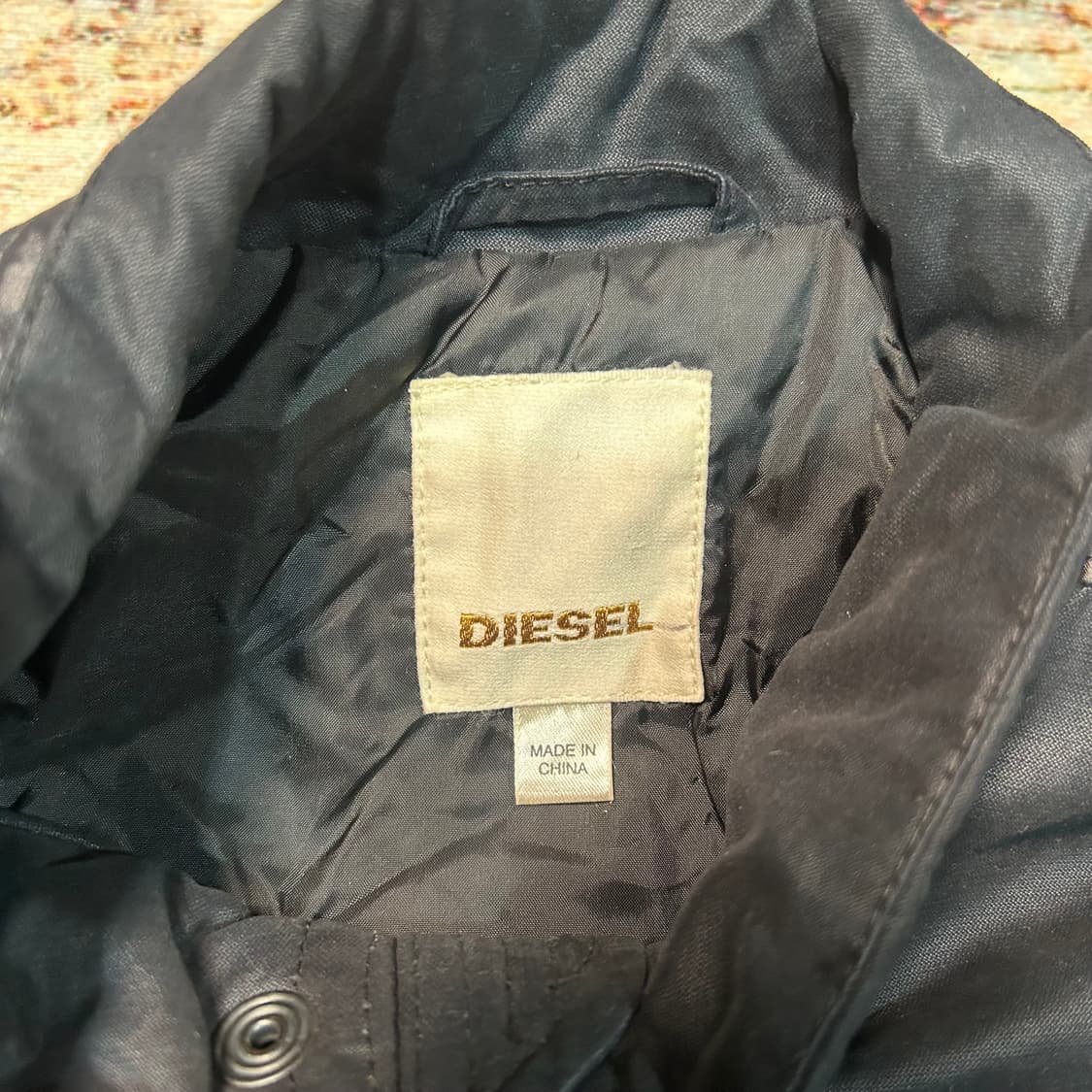 [XL] 디젤 자수로고 바이커 자켓 상품이미지6