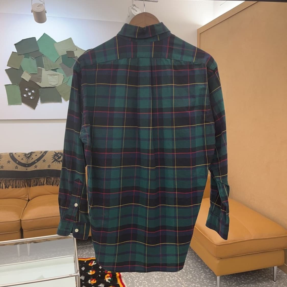 폴로 랄프로렌 블레이크 타탄체크 도그 패치 셔츠 90 C06503 상품이미지4