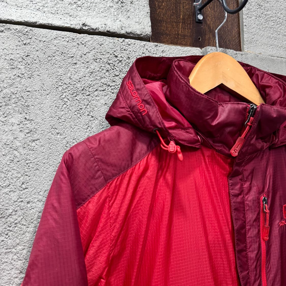 살로몬 우먼스 클리마윈드 아웃도어 자켓 (M)   상품이미지4