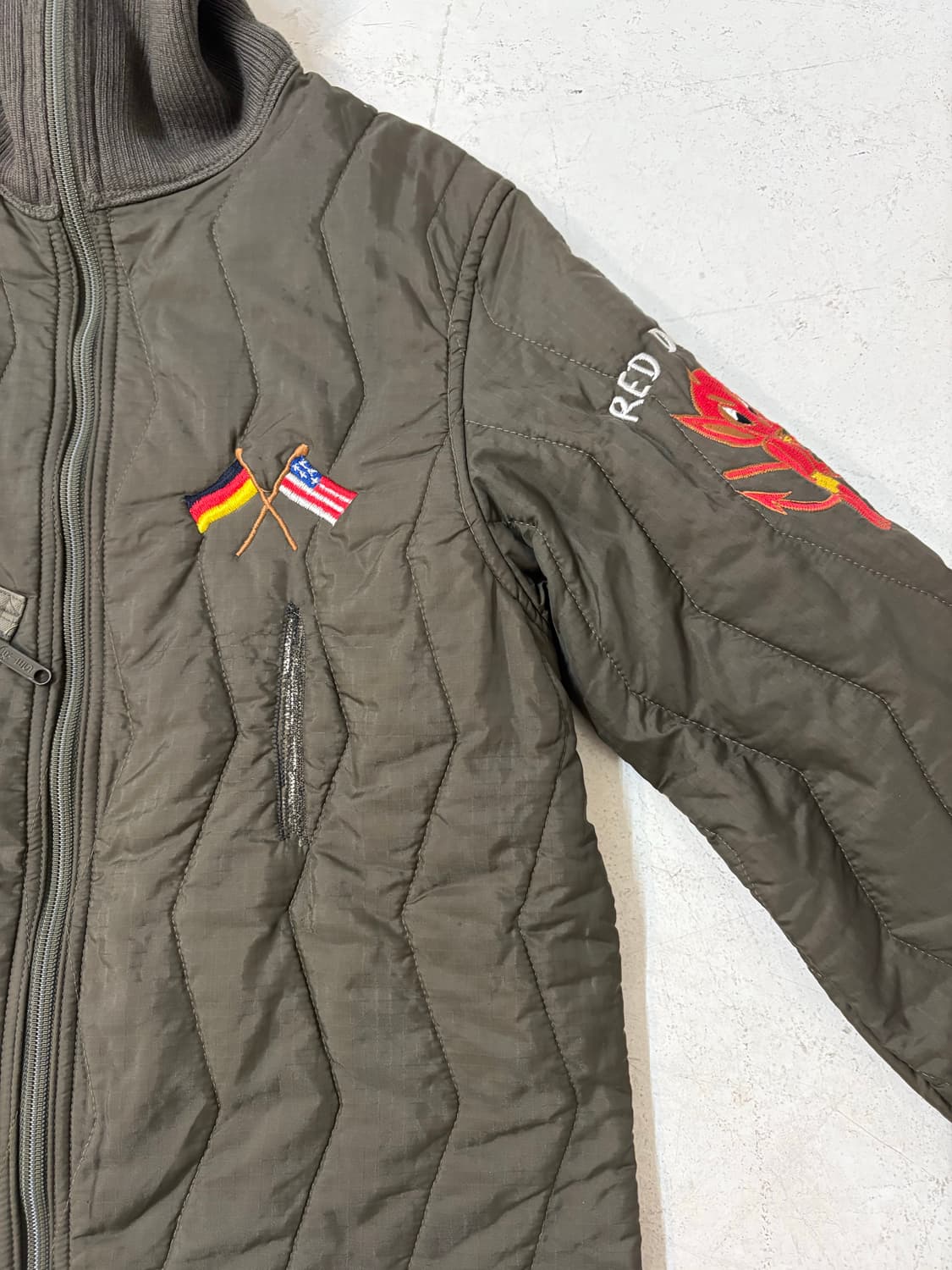 80’s German Army Liner Custom Jacket. 상품이미지3