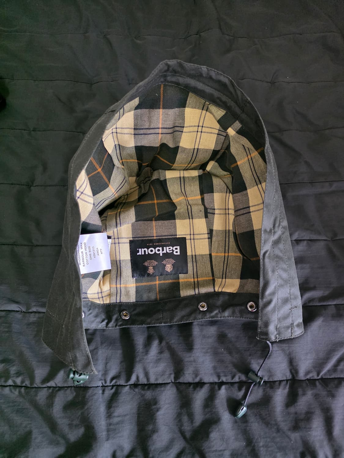 바버 스페이 130주년모델 XL사이즈 판매합니다(+모자 포함) 상품이미지4