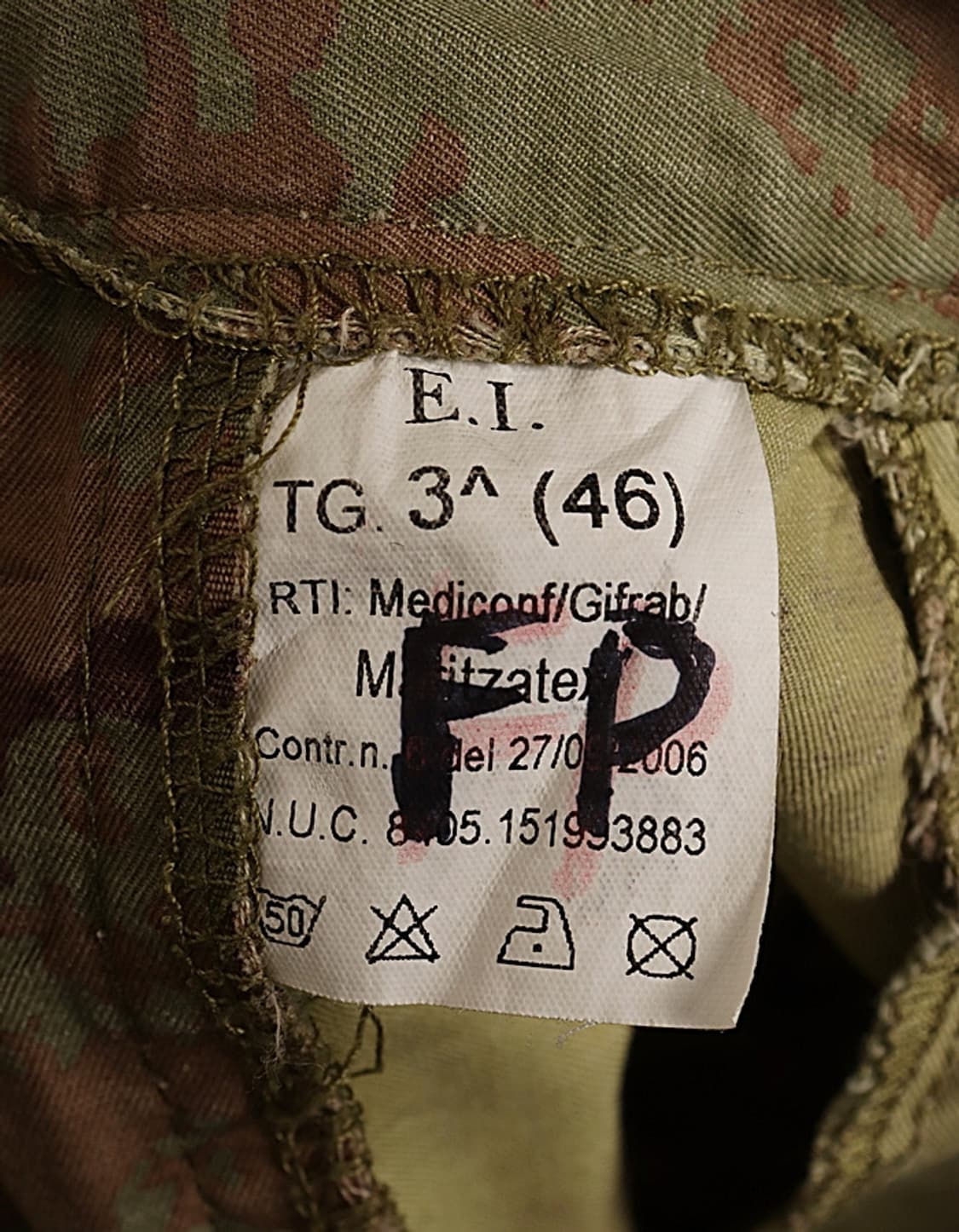 ITALIAN ARMY Ripstop Combat Pant (29~30) 상품이미지9