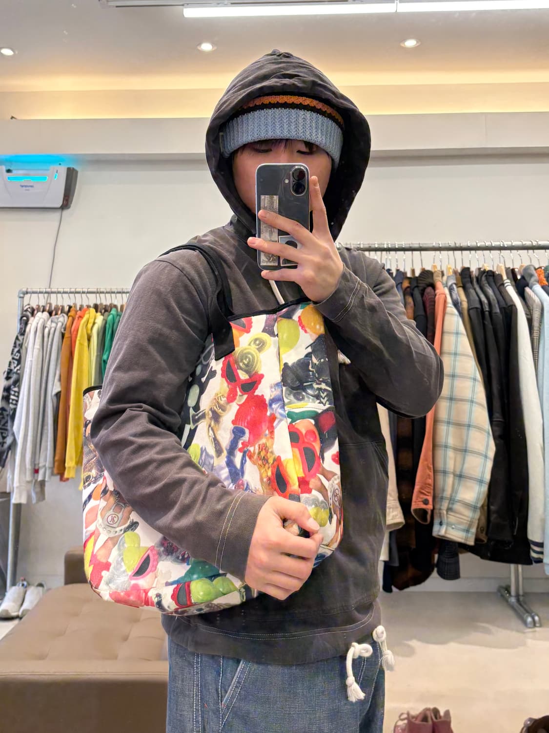 히스테릭글래머 미니 토트백 상품이미지8