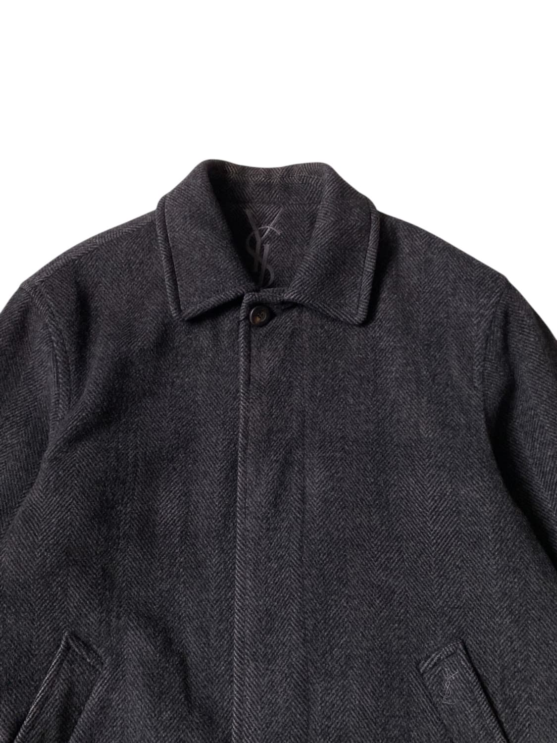 입생로랑 헤링본 숏코트 (Man 2XL) 상품이미지3