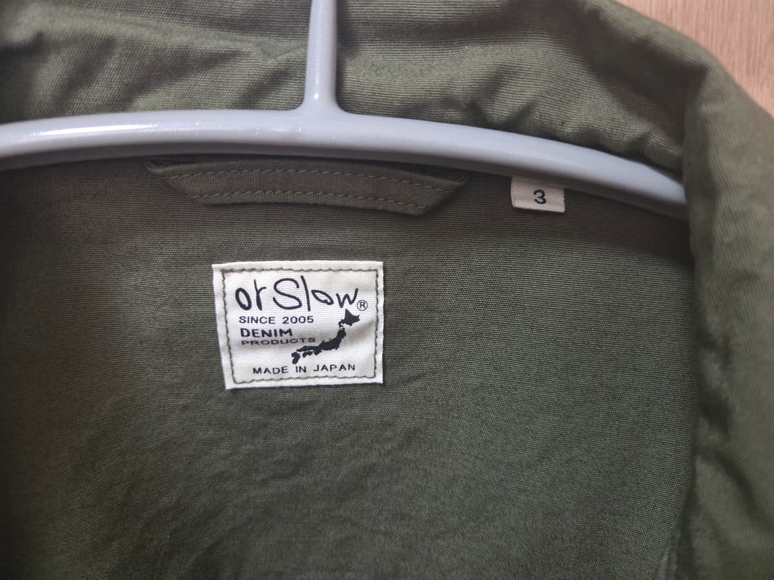 오어슬로우 정글퍼티그 자켓 3사이즈 상품이미지3